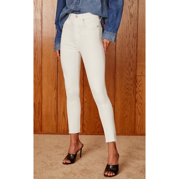 Denim Forum Denim - Aritzia Denim Forum The Lola High Skinny Crop, 25